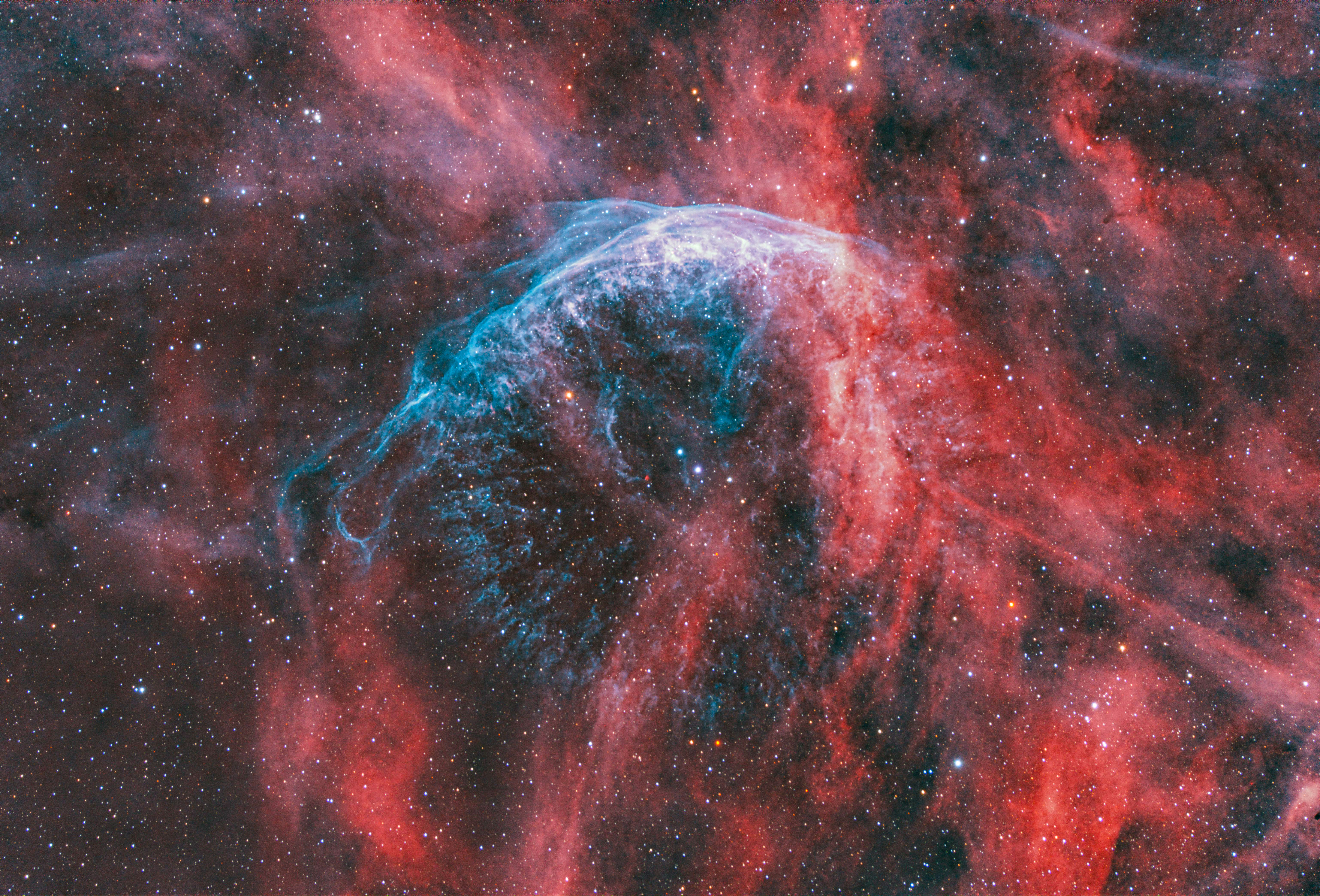 WR134 - Nebulosa de Anillo HOO